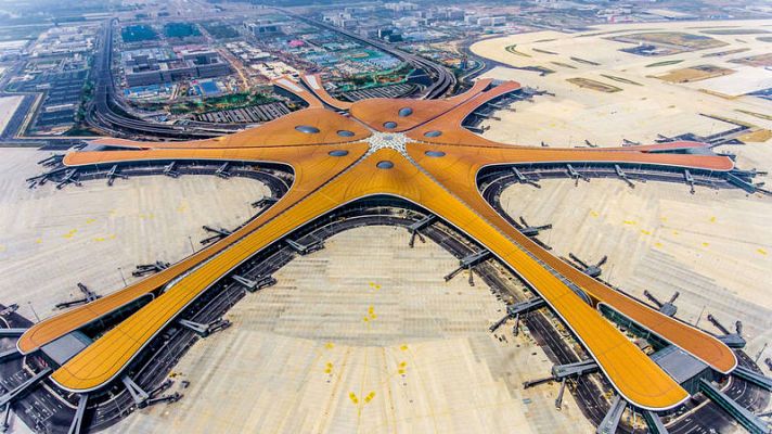 Pekín estrena su segundo aeropuerto