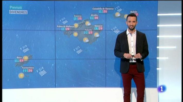 Informatiu Balear - El temps a les Illes Balears - 26/09/19