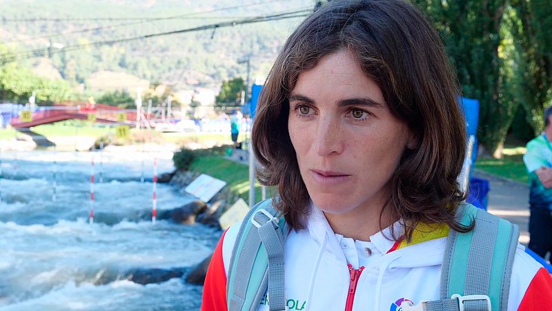 Maialen Chourraut: "Lo prioritario de este Mundial era sacar la plaza olímpica"