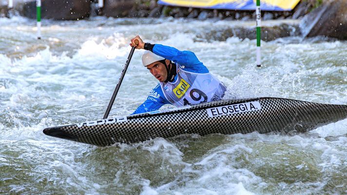 Telediario 1 - Mundial de piragüismo | Ander Elosegui logra la plata en eslalon