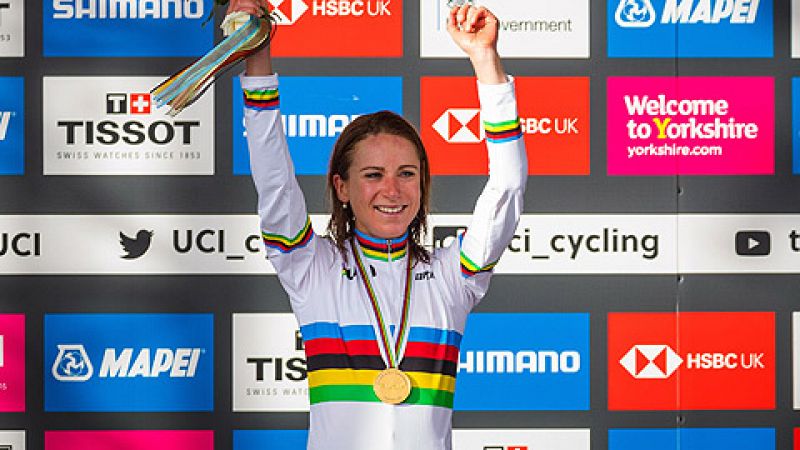 La holandesa Van Vleuten, campeona del mundo de ciclismo