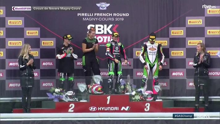  - El podio de Magny Cours