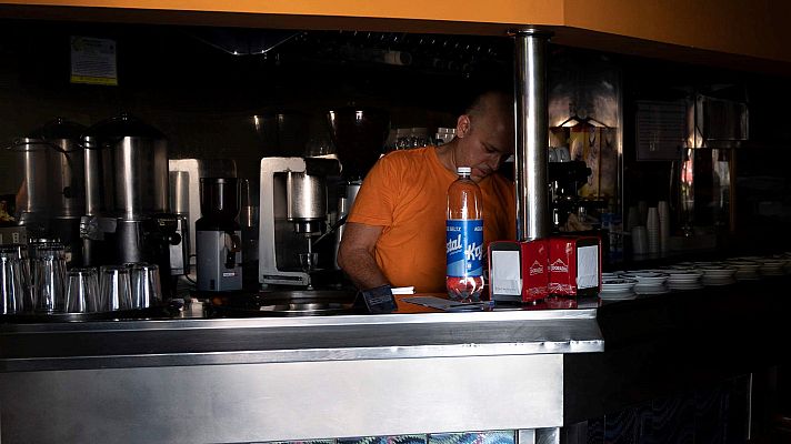 Telediario 1 - Un apagón eléctrico deja sin suministro a la isla de Tenerife