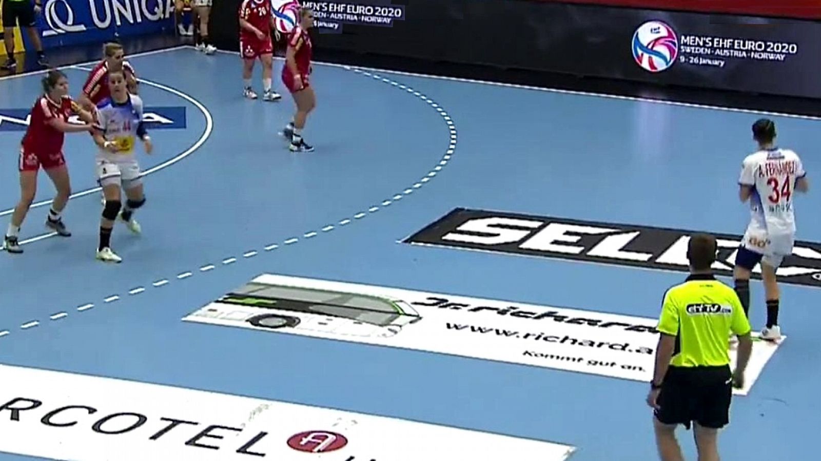 Balonmano - Clasificación Campeonato de Europa Femenino. 2ª jornada: Austria - España - ver ahora