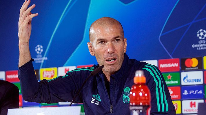 Zidane, sobre el partido contra el Brujas: "Es una oportunidad de devolver a la afición lo que se merece"