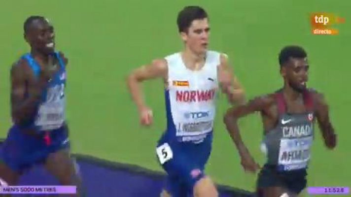 Mundial de atletismo | Muktar Edris, campeón del mundo de 5.000 metros