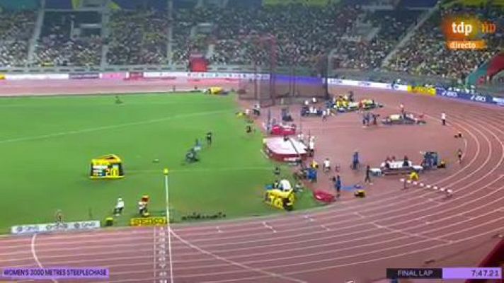 Atletismo - Mundial de atletismo | Chepkoech vence en 3.000 m obstáculos