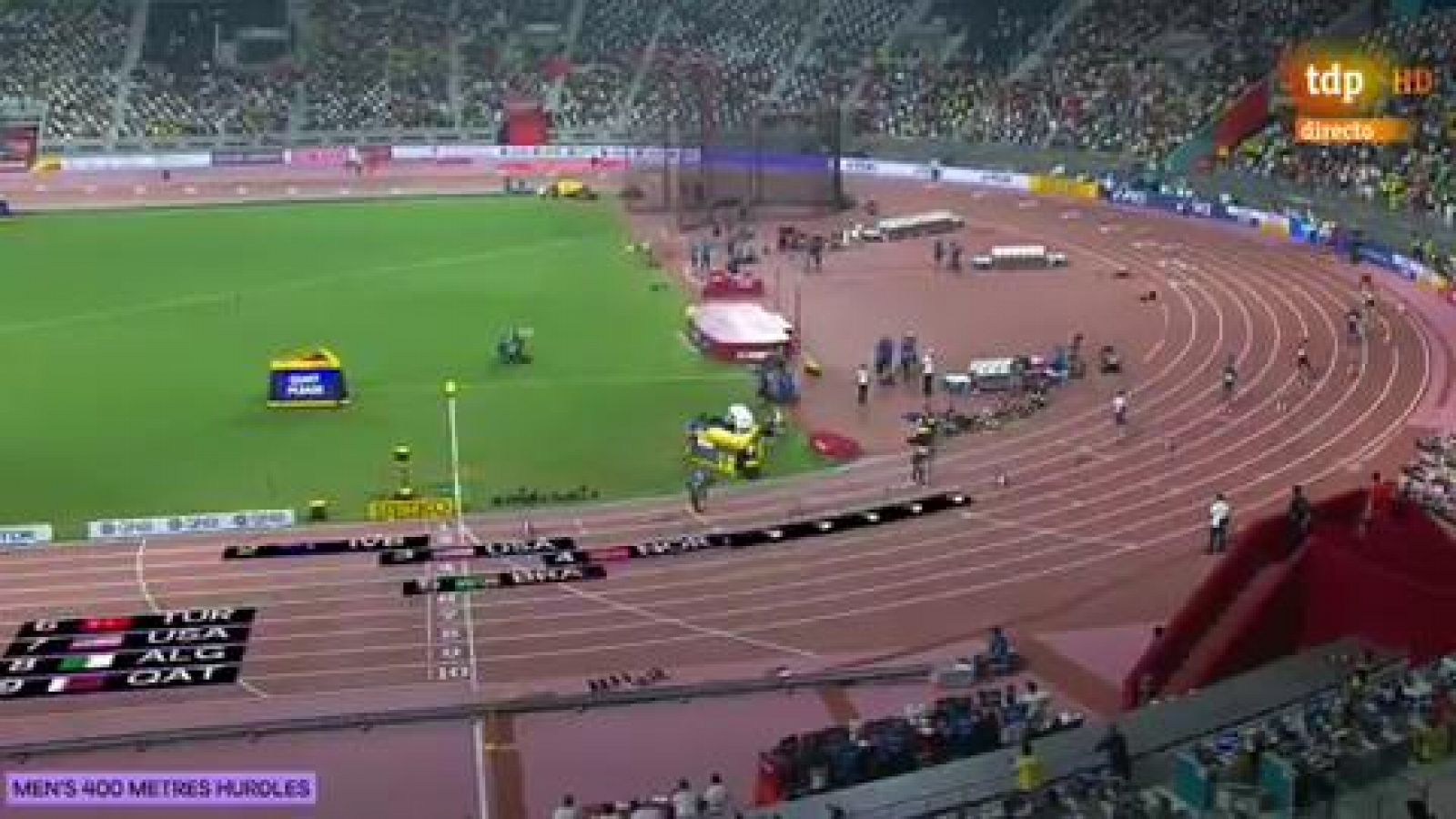 Mundial de atletismo | Final de los 400 metros vallas