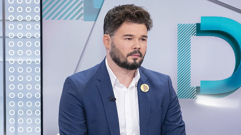 Rufián (ERC): "Cataluña es un pueblo inequívocamente pacífico"