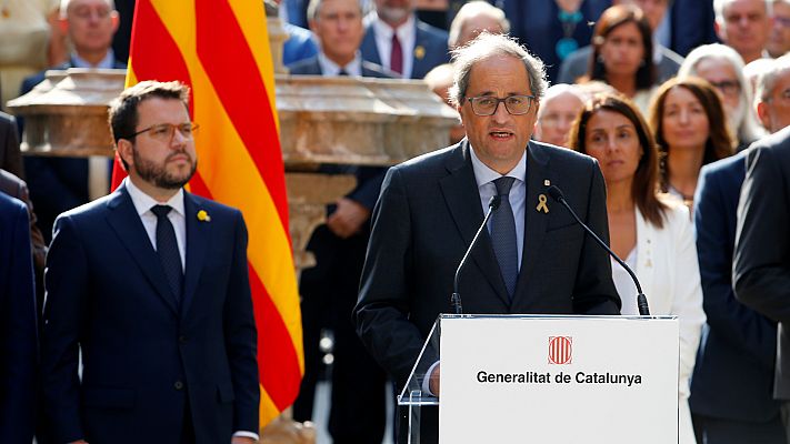 Torra: "El Govern se compromete a avanzar sin excusas hacia la república catalana"