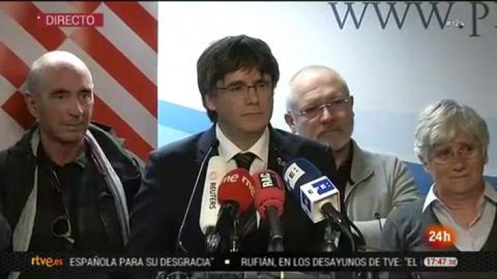 Puigdemont pide convocar la asamblea de electos para acordar la respuesta a la sentencia del 'procés'