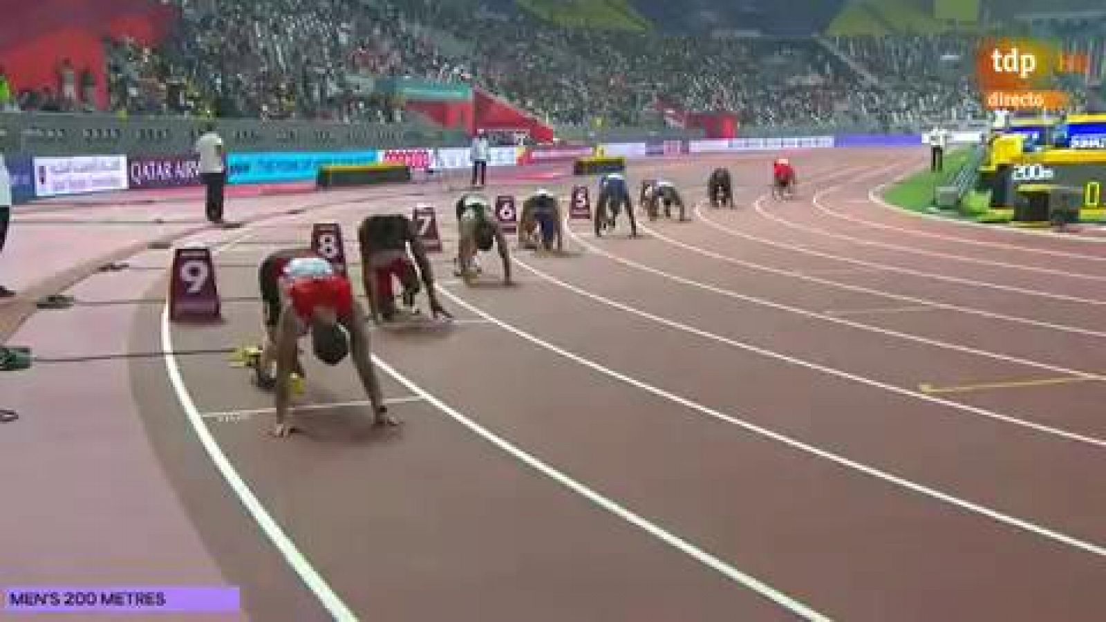 Mundial de atletismo | Final masculina de 200 metros - Atletismo | Ver