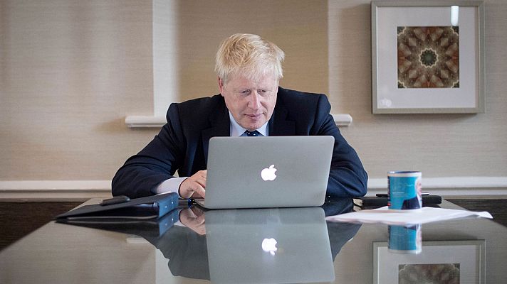 Telediario 1 - Johnson ofrecerá a Bruselas una "oferta final" para que Reino Unido salga de la Unión el 31 de octubre