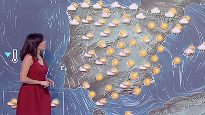 Lluvias fuertes este miércoles en Cataluña y Baleares, con descenso de temperaturas