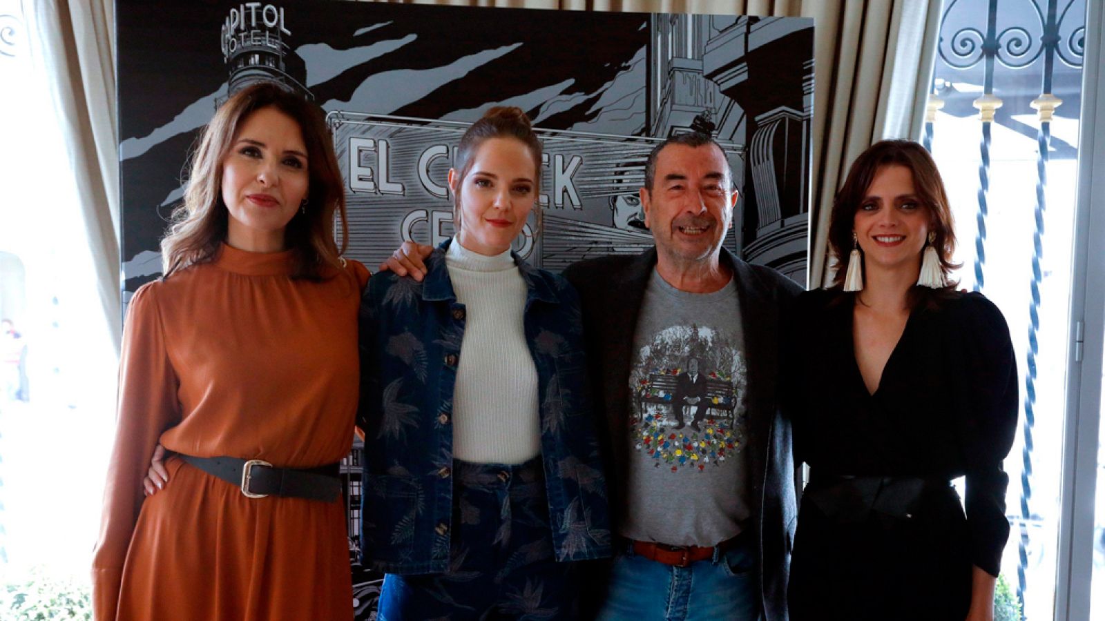 José Luis Garci presenta en Madrid la película 'El Crack Cero'