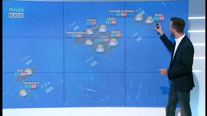 Informatiu Balear - El temps a les Illes Balears - 02/10/19