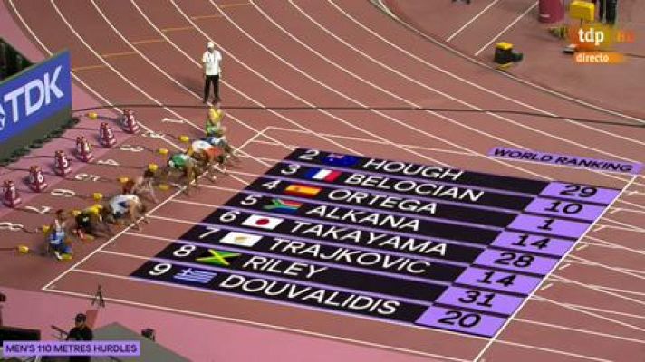 Atletismo - Mundial de atletismo | Orlando Ortega, a la final de 110 m vallas