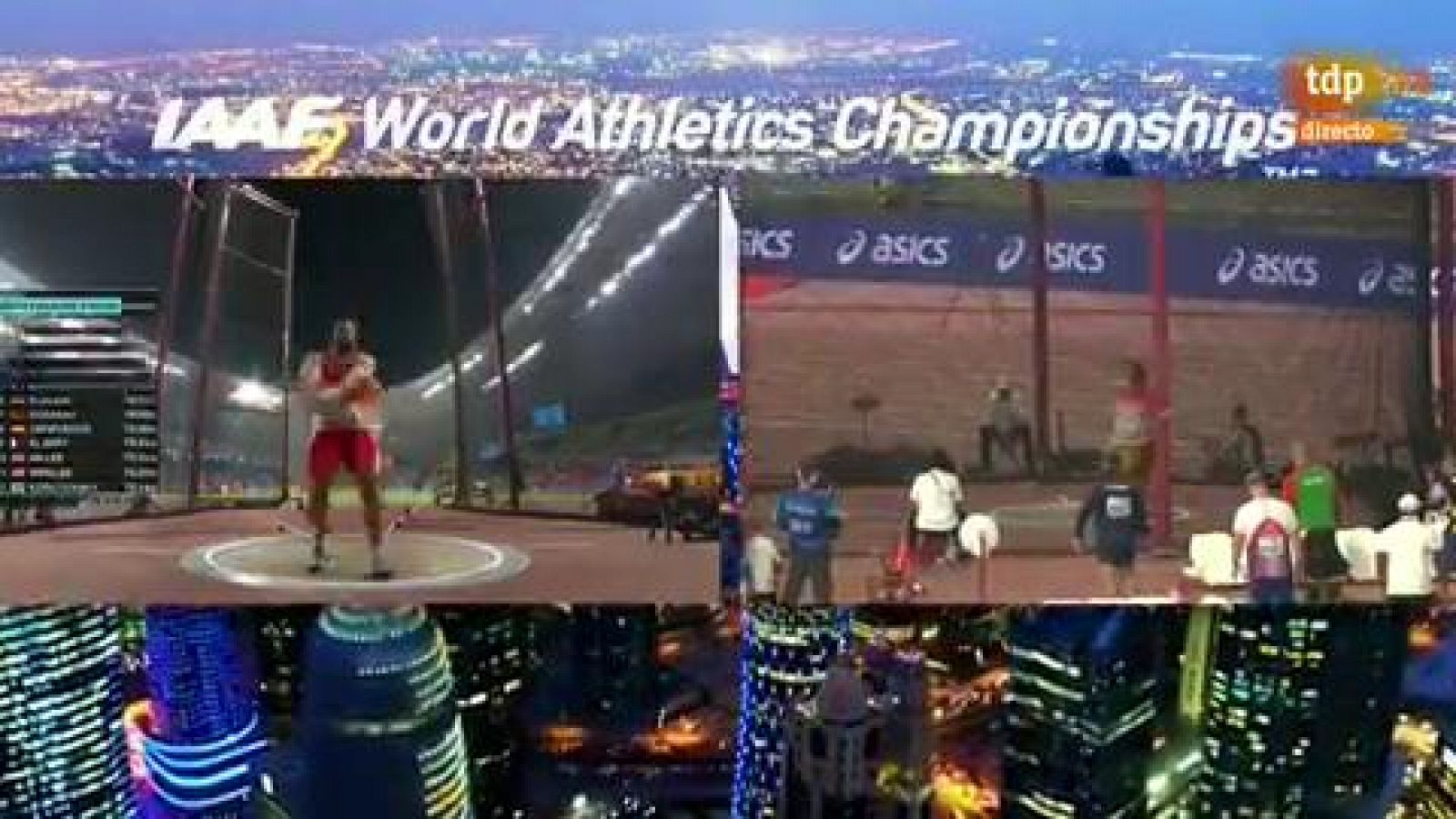 Mundial de atletismo | Javier Cienfuegos, séptimo en martillo