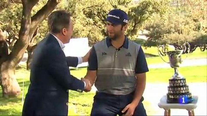 Telediario 1 - Jon Rham: "Siento el cariño del público español cada vez que vengo"