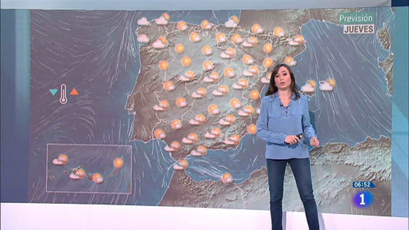 El Tiempo | Hoy se impone el ambiente estable con temperaturas en ascenso generalizado - RTVE.es