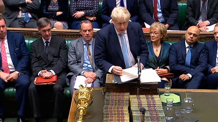 Telediario 1 - La oposición rechaza la última propuesta de Johnson para llegar a un nuevo acuerdo para el 'Brexit'