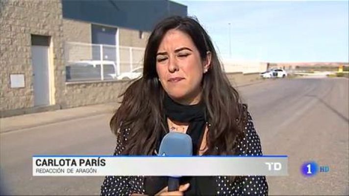 Telediario 1 - La Guardia Civil detiene a dos personas por el asesinato de un empresario vasco en Zaragoza
