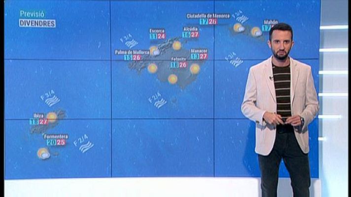 Informatiu Balear - El temps a les Illes Balears - 03/10/19