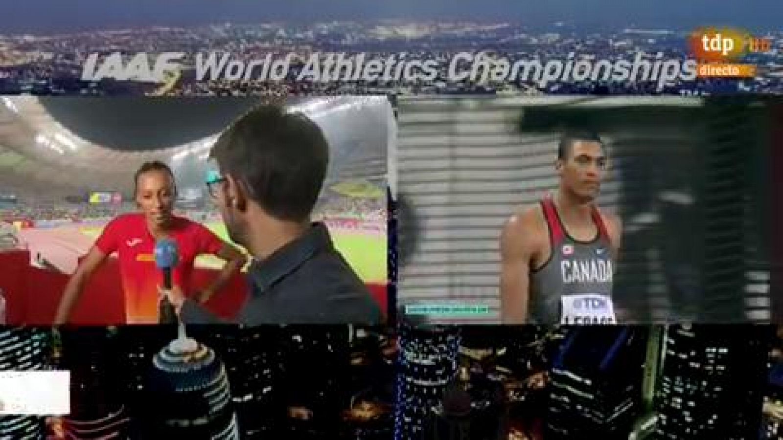 Mundial de atletismo | Ana Peleteiro: "El objetivo es dar lo mejor de mí"