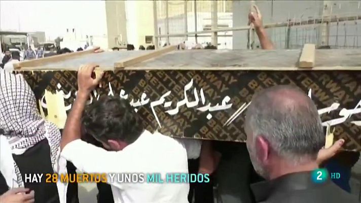 La 2 Noticias - Decenas de muertos y centenares de heridos en las protestas de Irak
