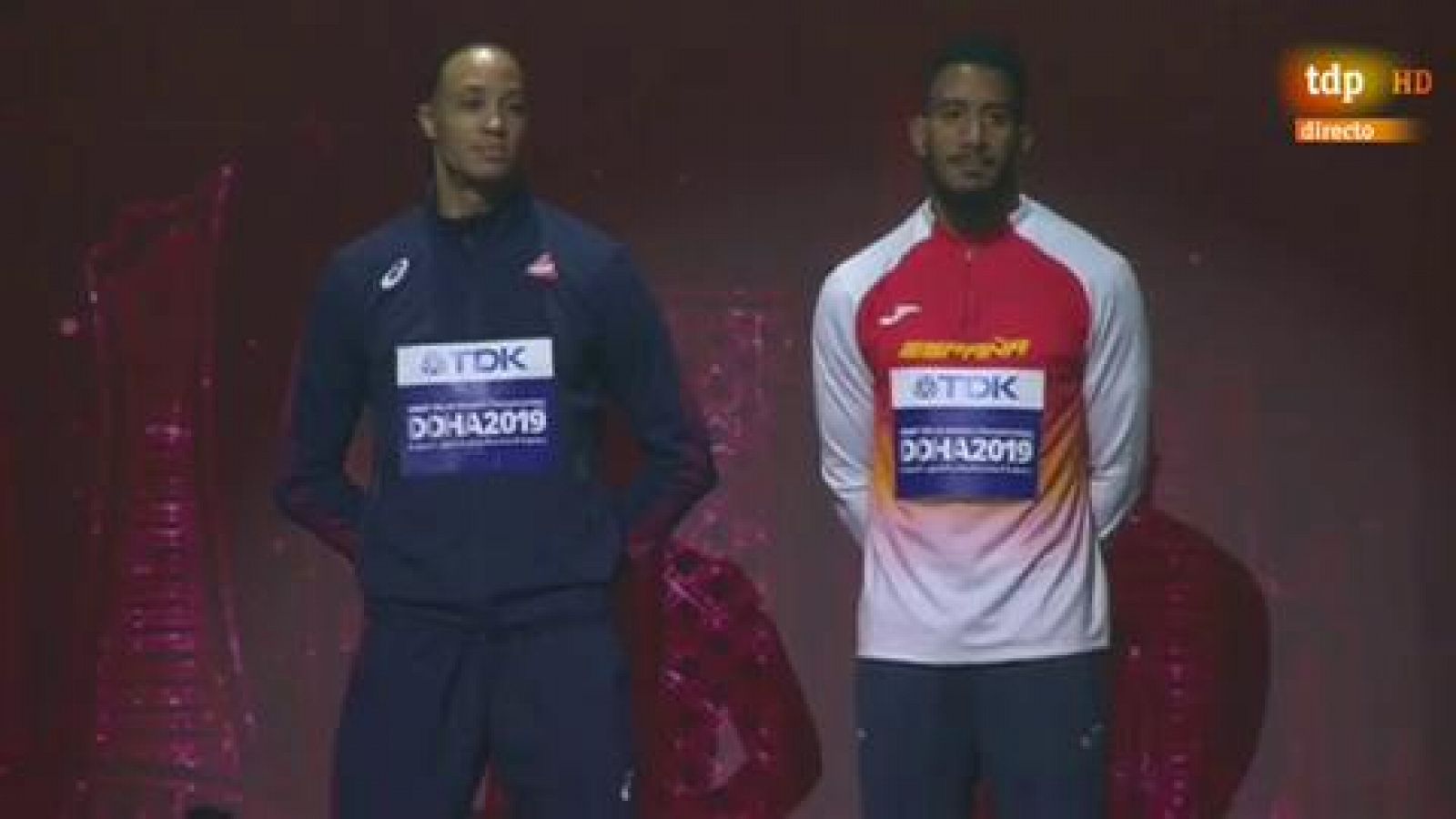 Mundial de atletismo | Ceremonia de entrega de medallas de los 110 metros vallas con Orlando Ortega - Atletismo | Ver