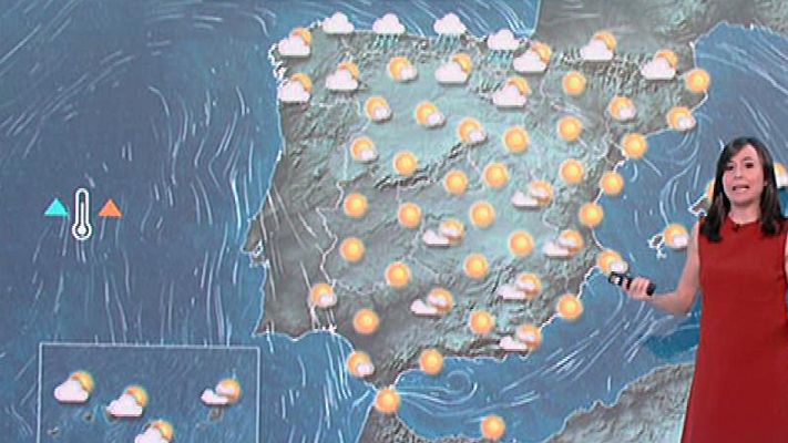 El tiempo - Tiempo estable y temperaturas altas