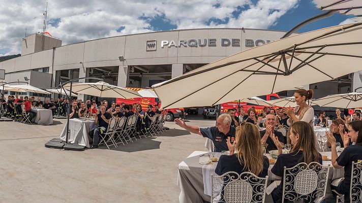 MasterChef Celebrity - Así fue la preparación del exterior en Navacerrada