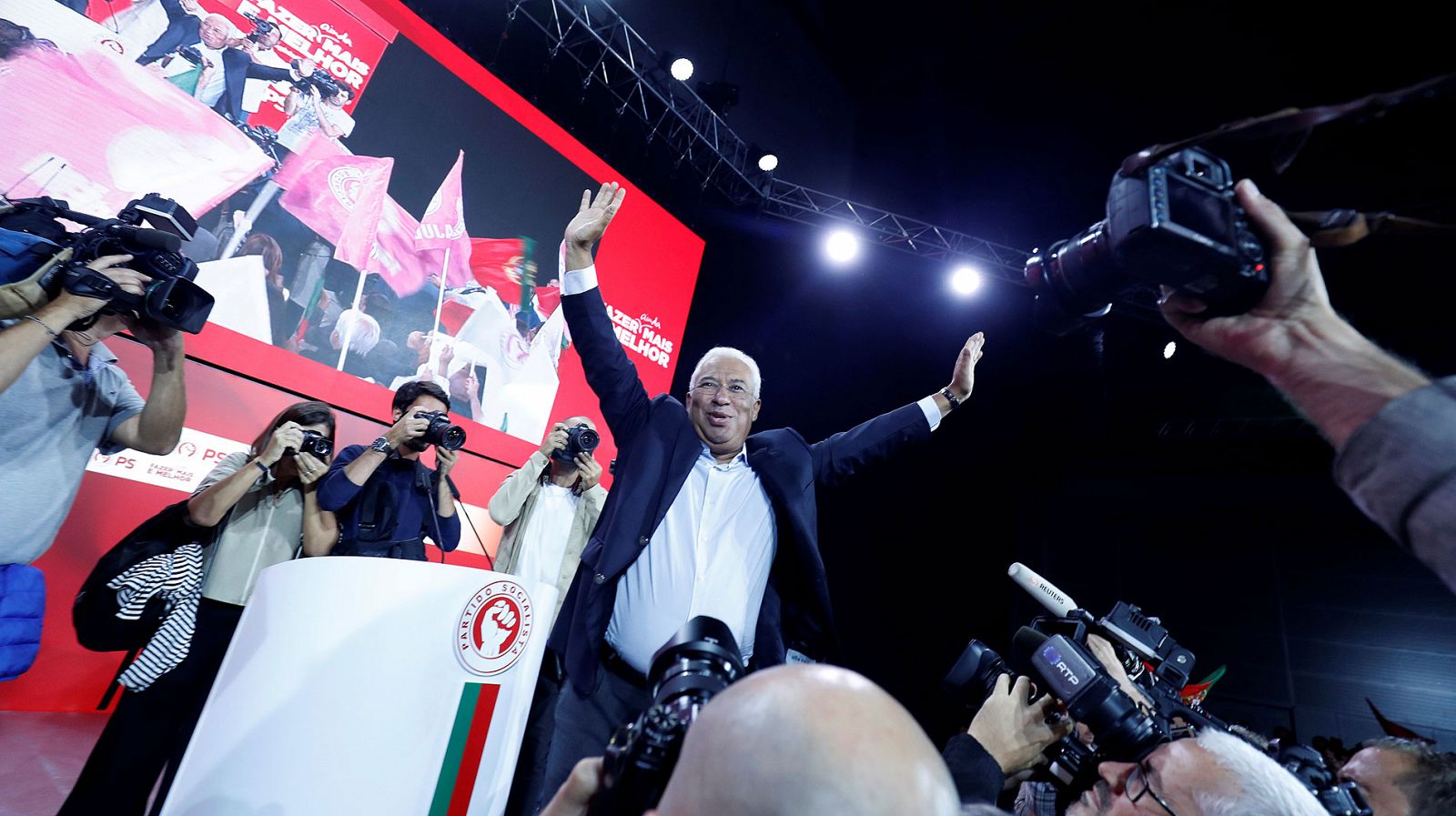 El Partido Socialista de António Costa, favorito en las elecciones portuguesas