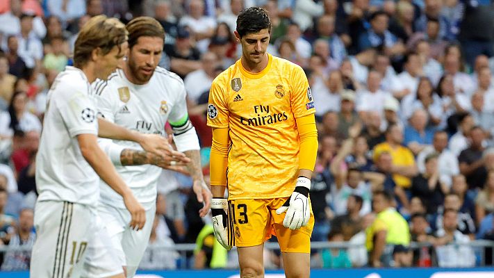 Zidane: "Courtois es fuerte, no es el único responsable"