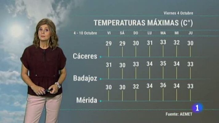 Noticias de Extremadura - El tiempo en Extremadura - 04/10/19