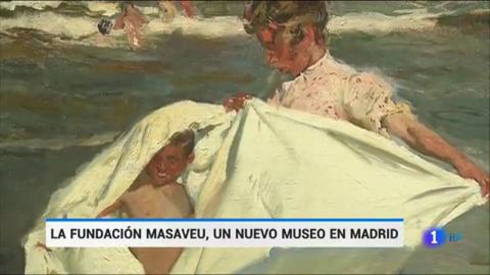 Telediario 1: Una nueva galería de Madrid expone obras de Goya, Madrazo o Sorolla | RTVE Play