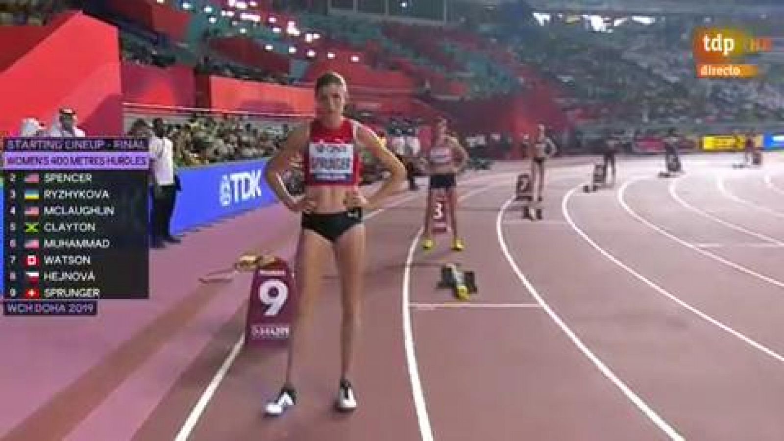 Mundial de atletismo | Final femenina de los 400 metros vallas