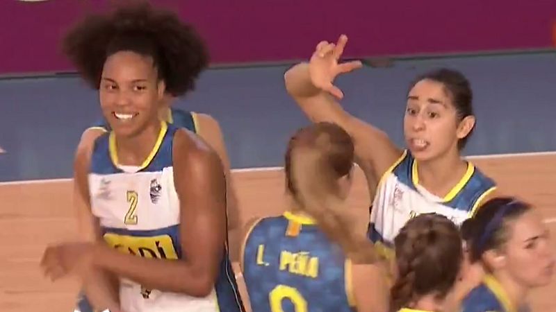 Triple de Georgina Bahí para ganar el partido