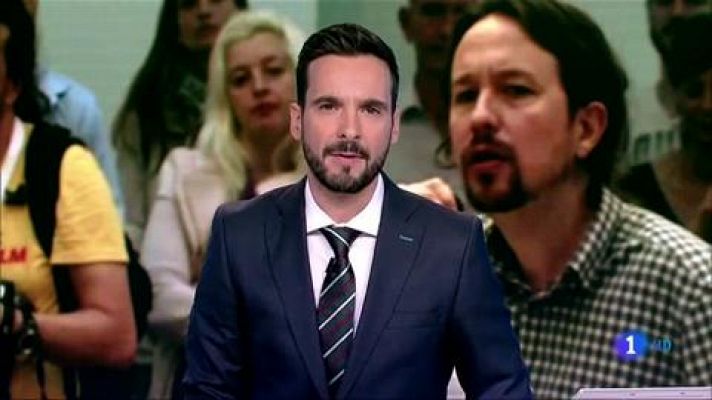 Telediario 1 - Iglesias pide fuerza para Unidas Podemos: "Nadie se cree que Pedro Sánchez no vaya a mirar a PP y Cs"