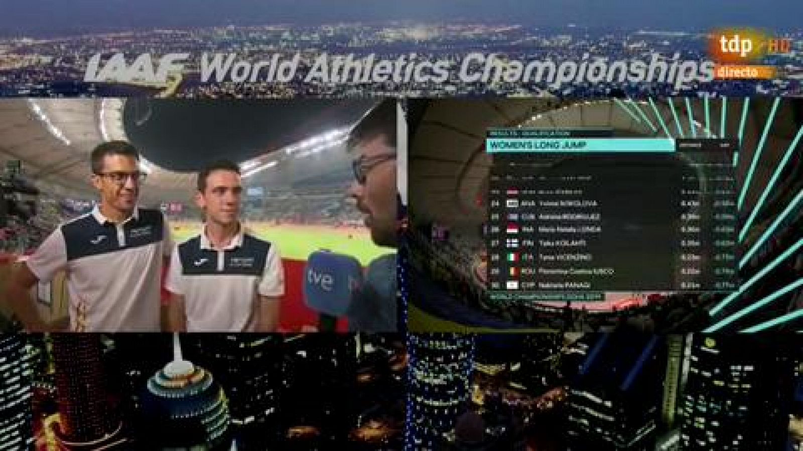 Mundial de atletismo | Miguel Ángel López y Diego García, "decepcionados" por su actuación en Doha
