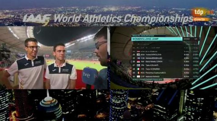 Mundial de atletismo | Miguel Ángel López y Diego García "confían en mejorar sus prestaciones en el futuro"