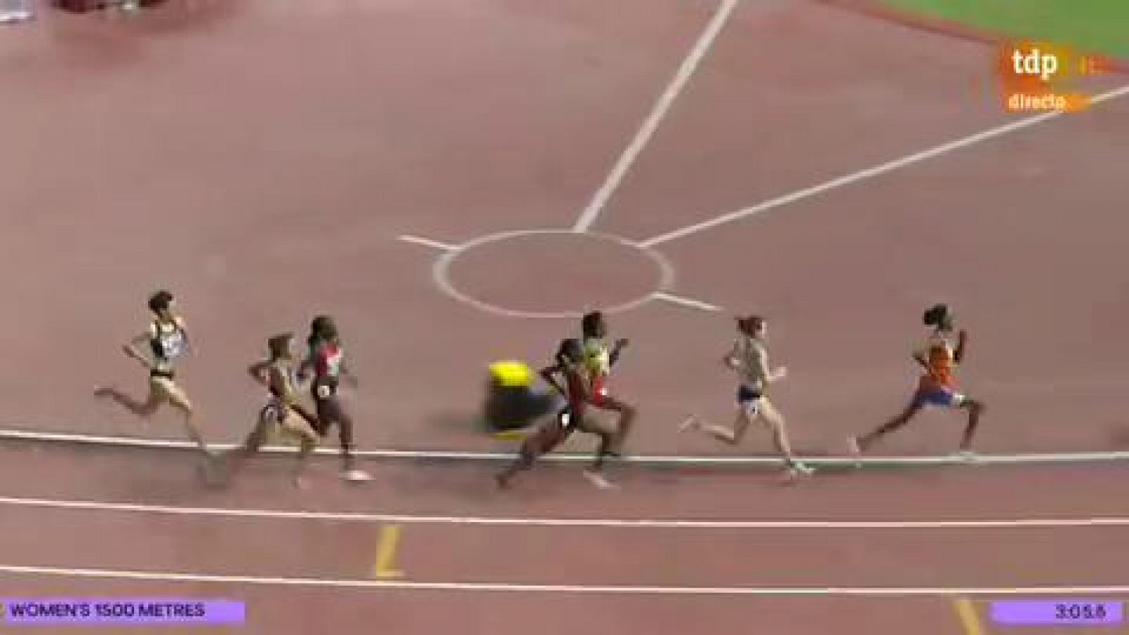 Mundial de atletismo | Última vuelta de los 1.500 metros femeninos
