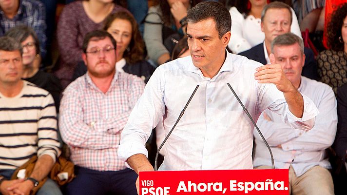 Sánchez contesta a Rivera: "No pedimos el apoyo de Cs y mucho menos de un partido que pacta con la ultraderecha"