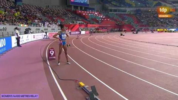 Mundial de atletismo | El relevo español 4x400 no estará en la final