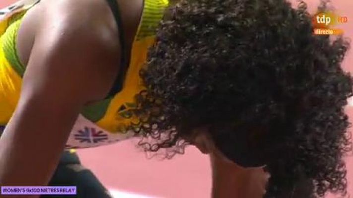 Atletismo - Mundial de atletismo | Jamaica logra el oro en el relevo femenino 4x100