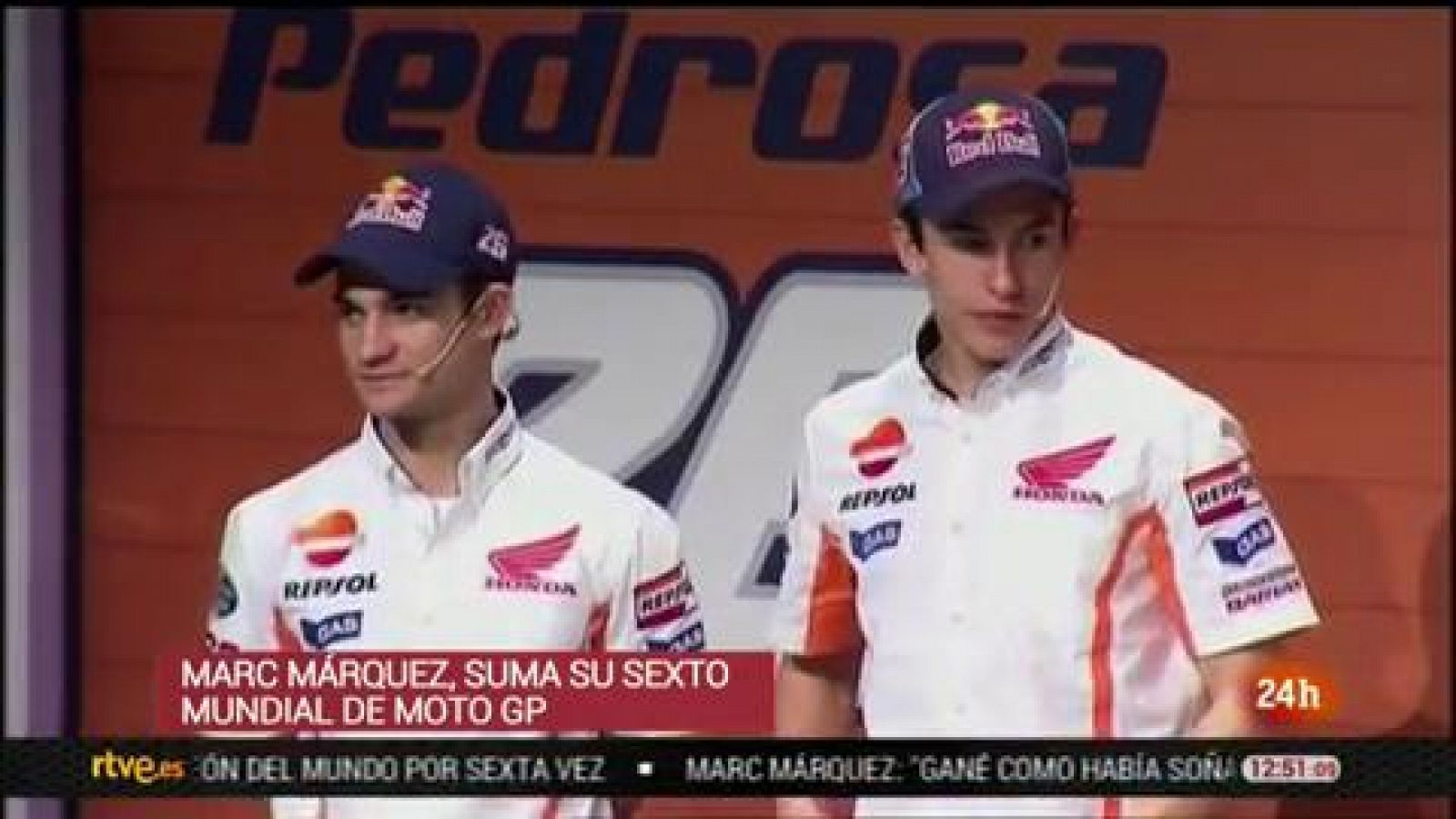 MotoGP | Márquez se proclama campeón del Mundo en Tailandia - RTVE.es | Ver