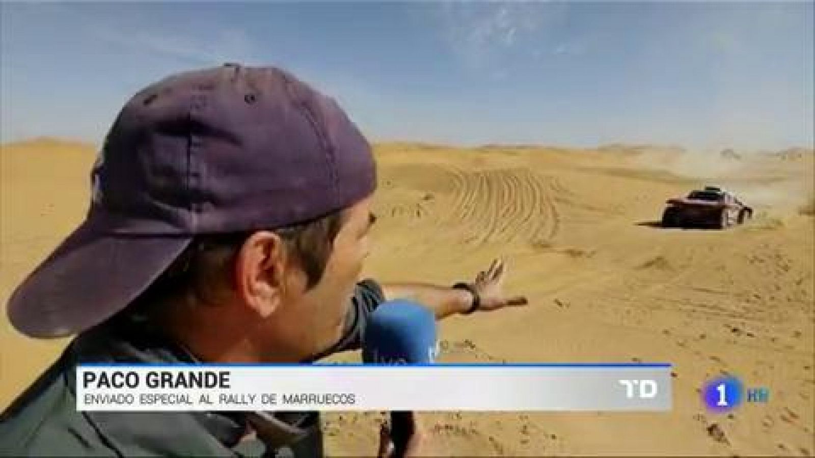 Carlos Sainz y Fernando Alonso en la segunda etapa del Rally de Marruecos