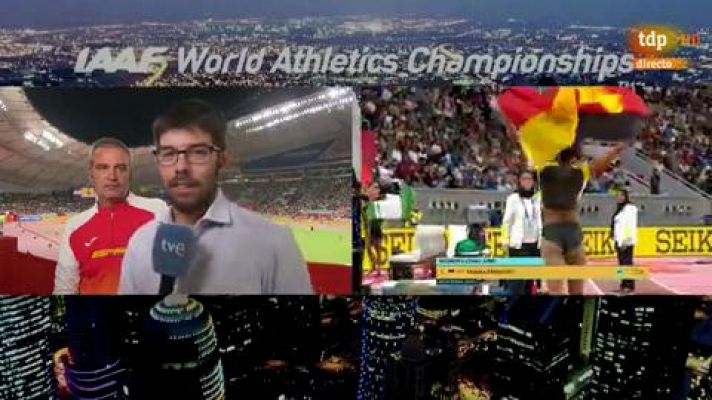 Mundial de atletismo | José Peiró: "Estoy satisfecho pero no conforme"