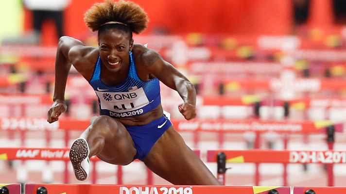 Atletismo - Mundial de atletismo | Nia Ali, primer oro en vallas al aire libre