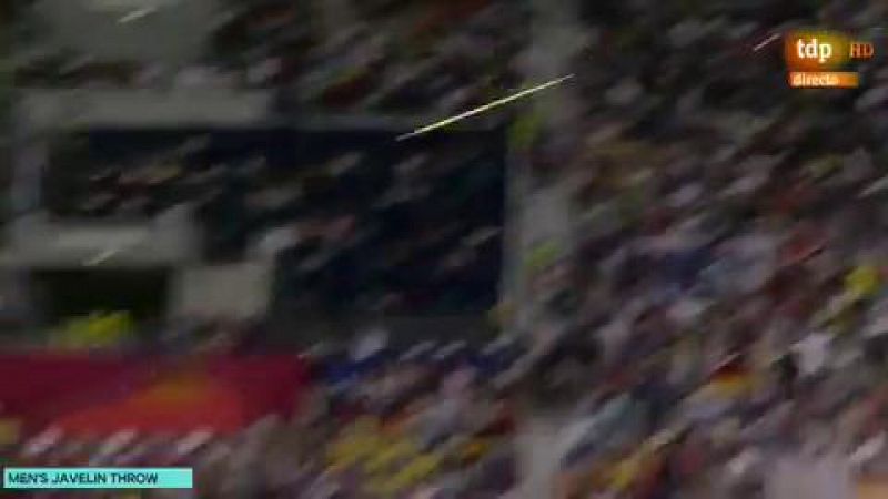 Mundial de atletismo | Mejor lanzamiento de Anderson Peters para lograr el oro en jabalina - Atletismo | Ver